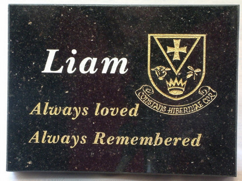 GAA Memorial Plaque 